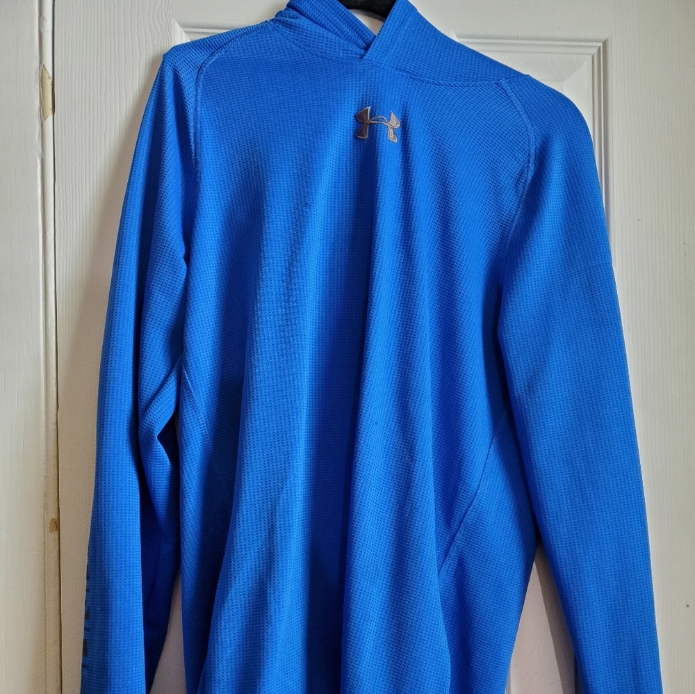 under armor mesh hoodie Y XL